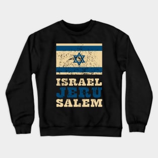 Flag of Israel Crewneck Sweatshirt